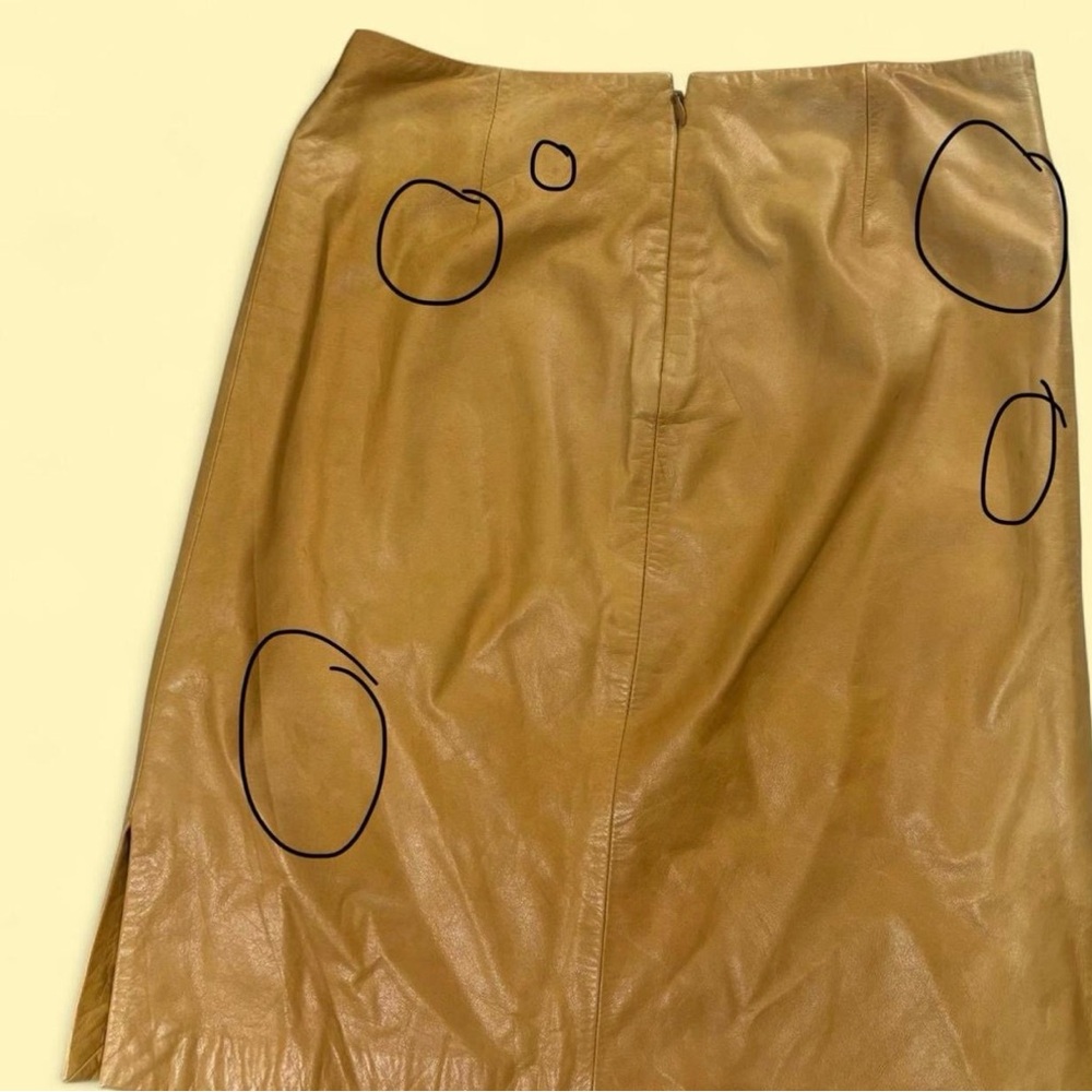 Leather Skirt - Picture 3 of 3